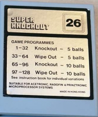 Super Knockout Box Art