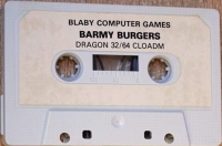 Barmy Burgers (red banner) Box Art