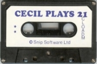 Cecil Plays 21 Box Art