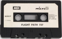 Flight Path 737 (Microbyte / cassette) Box Art