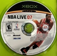 NBA Live 07 Box Art