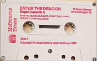 Enter the Dragon: Super Cassette A Box Art