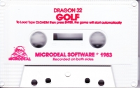 Golf (Microdeal) Box Art