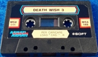 Death Wish 3 (Armati / black cassette) Box Art