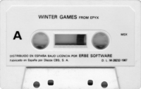 Winter Games (ERBE) Box Art