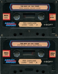 Way of the Tiger, The (Armati) Box Art