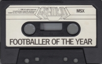 Footballer of the Year Box Art