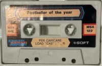 Footballer of the Year (Armati / white cassette) Box Art