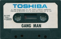 Gang Man (Toshiba) Box Art
