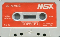 Le Mans (Topsoft) Box Art