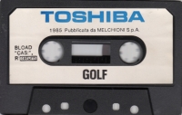 Golf (Toshiba) Box Art