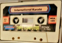 International Karaté (white cassette) Box Art