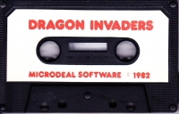 Dragon Invaders (text cover) Box Art