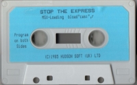 Stop the Express (Hudson Soft) Box Art