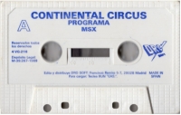 Continental Circus Box Art