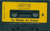 Abadía del Crimen, La (Mister Chip / cassette) Box Art