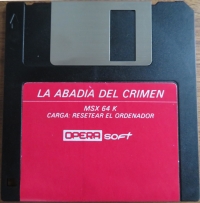 Abadía del Crimen, La (Mister Chip / disk) Box Art