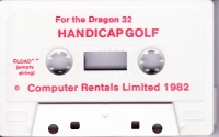 Handicap Golf Box Art