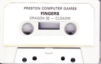 Fingers (Preston Computer Games) Box Art