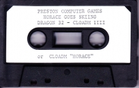 Horace Goes Skiing (Preston Computer Games) Box Art