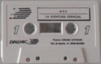 Aventura Espacial, La (cassette) Box Art