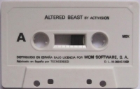 Altered Beast (box) Box Art