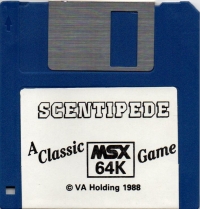Scentipede (Eurosoft / disk) Box Art
