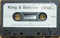 King & Balloon Box Art