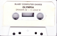 Olympia (medal cover) Box Art
