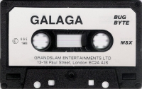 Galaga [UK] Box Art