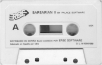 Barbarian II Box Art