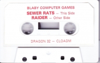 Sewer Rat / Raiders Box Art