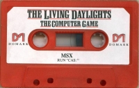James Bond 007 in The Living Daylights: The Computer Game Box Art