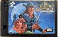 Maze of Galious, The (picture label) Box Art