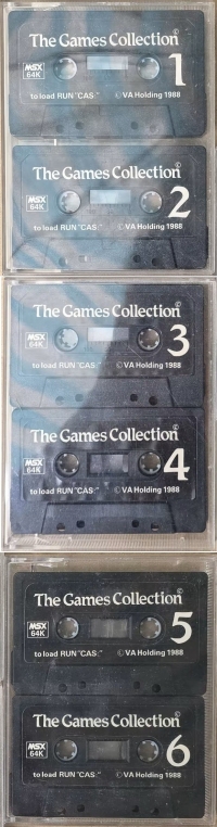Games Collection, The (cassette) Box Art