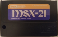 MSX-21 Box Art