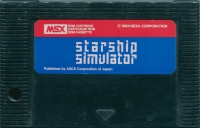 Starship Simulator (ASCII) Box Art