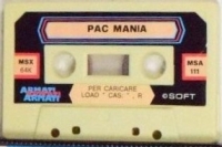 Pac Mania (white cassette) Box Art