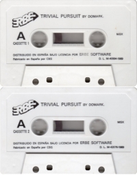 Trivial Pursuit (white cassettes) Box Art