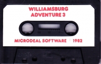Williamsburg Adventure 3 (text cover) Box Art