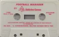 Football Manager (black cover) Box Art