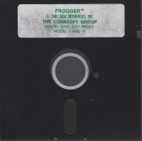 Frogger (Cornsoft / disk) Box Art
