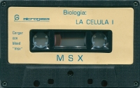 Biología: La Celula I Box Art