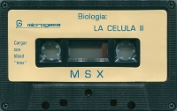 Biología: La Celula II Box Art