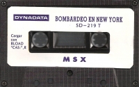 Bombardeo en New York Box Art