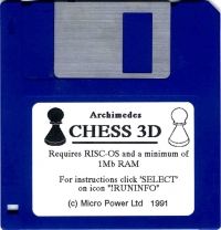 Chess 3D Box Art