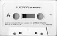 Blasteroids [ES] Box Art