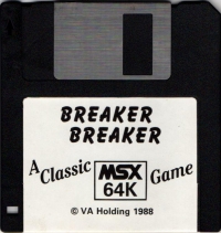 Breaker Breaker (disk) Box Art