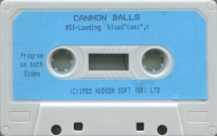 Cannon Ball Box Art