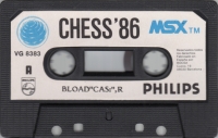Chess '86 Ajedrez Multinivel Box Art